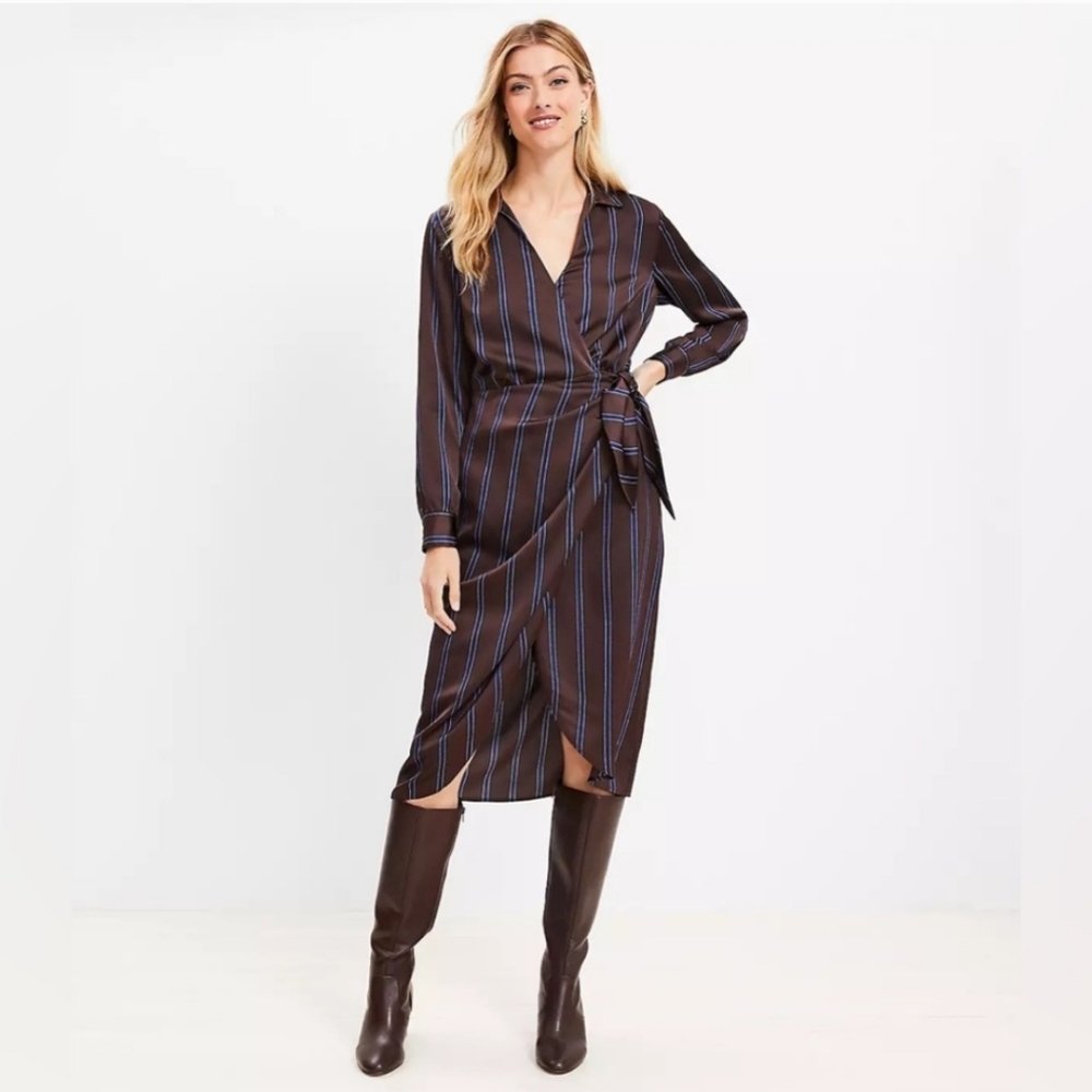 Loft Striped Dress